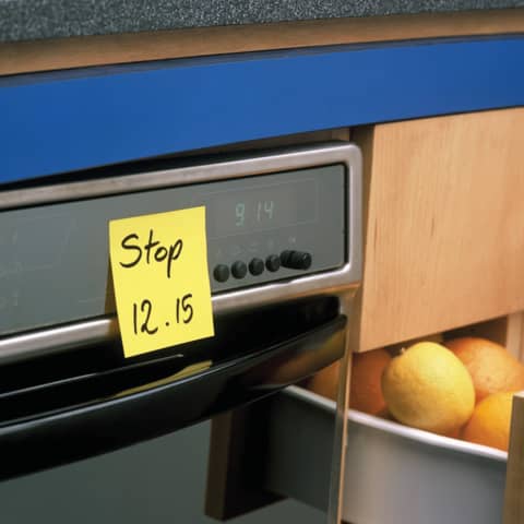 Foglietti riposizionabili Post-it® Cubo Super Sticky Notes 76x76 mm 270 ff Giallo Canary™  2028-SSCY-EU